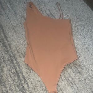 Abercrombie nude thong bodysuit